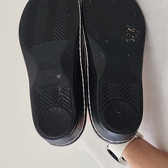 Finn Comfort Jamaika Double Strap Slide In Sandal Bisanzio Silver 39 8-8.5 - Picture 8 of 11